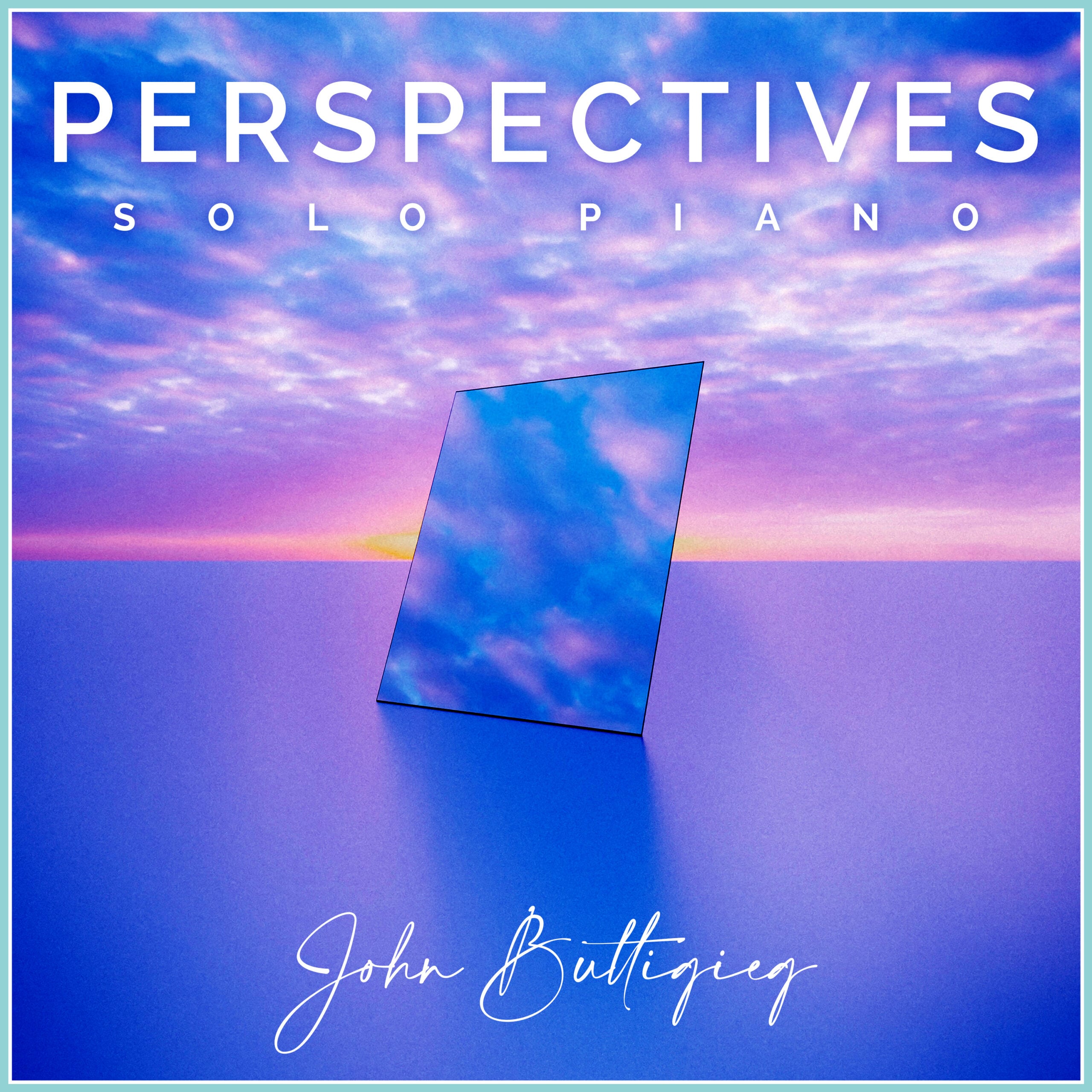 Solo Piano – Perspectives album artwork by John C Buttigieg