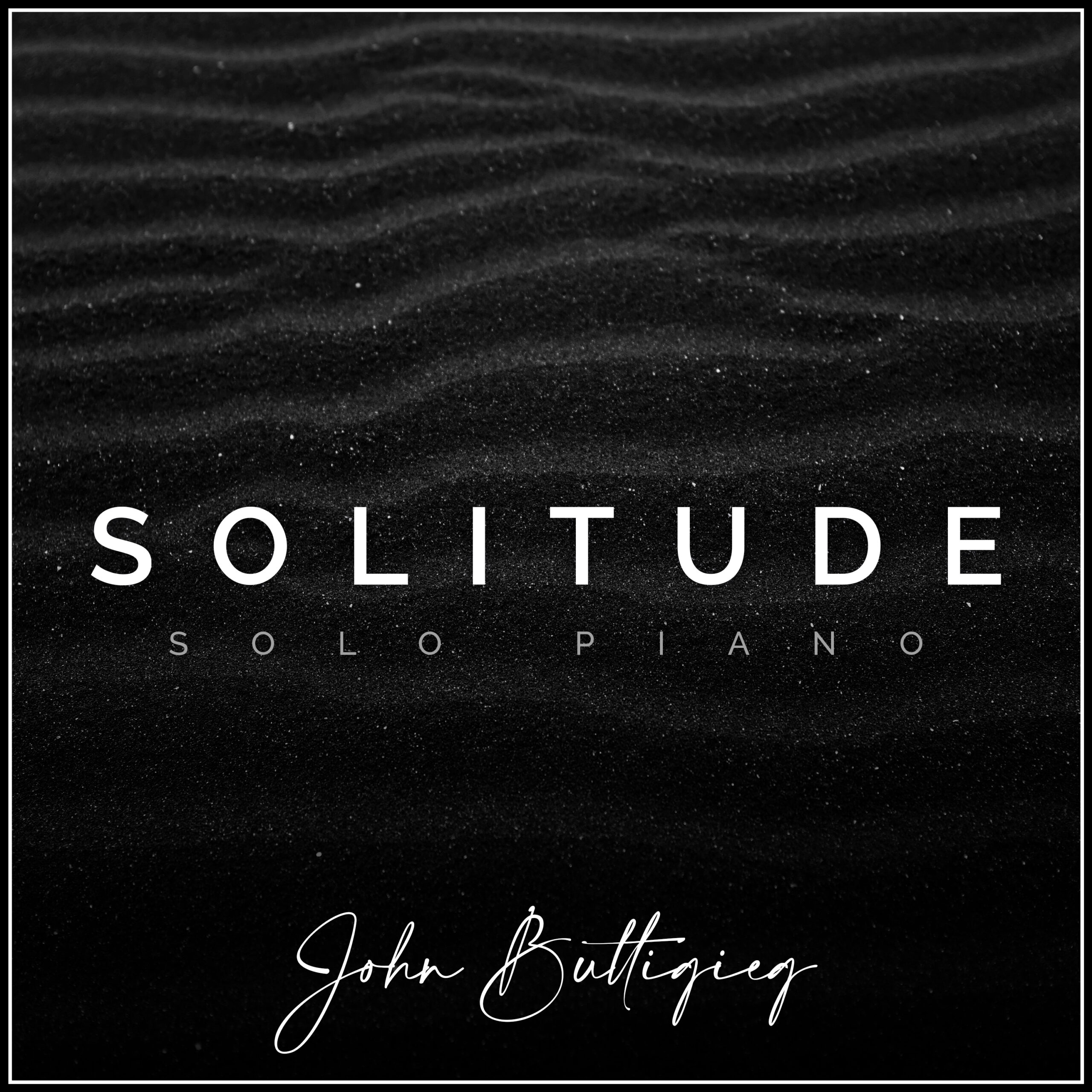 Solitude album artwork by John C Buttigieg